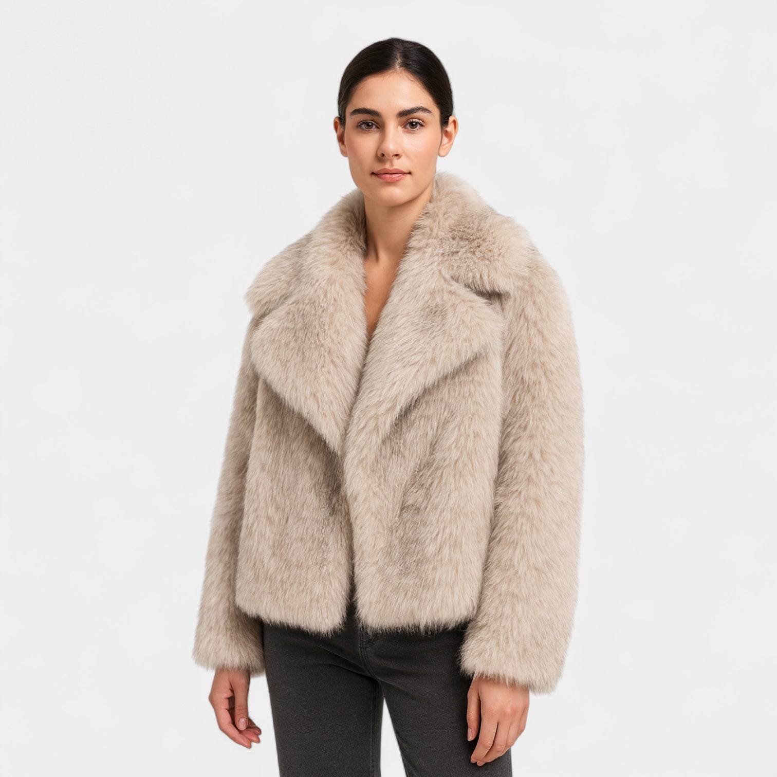 Cendare Women's Faux Fur Jacket