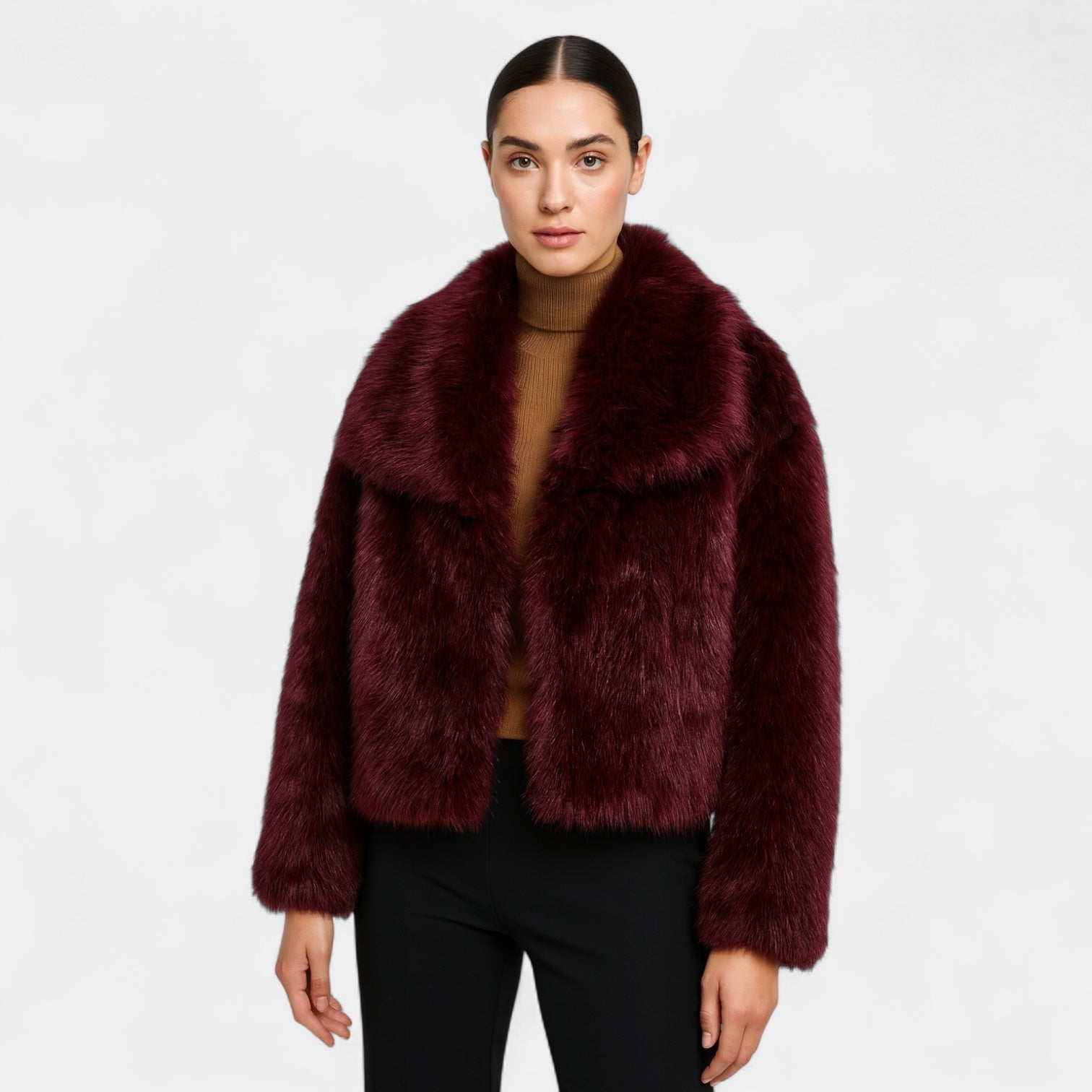 Cendare Women's Faux Fur Jacket