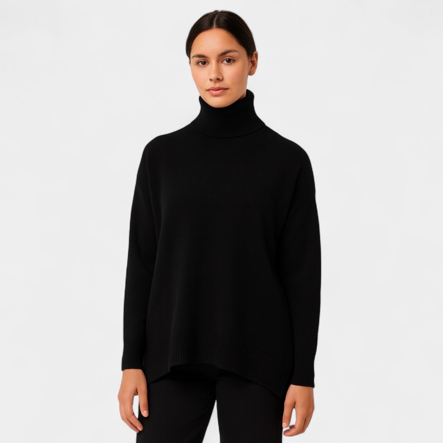 Cendare Women's Cashmere Turtleneck Sweater