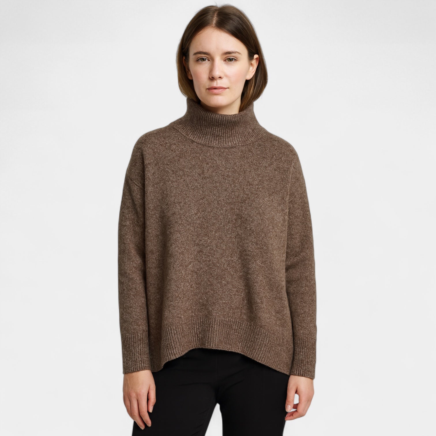 Cendare Women's Cashmere Turtleneck Sweater