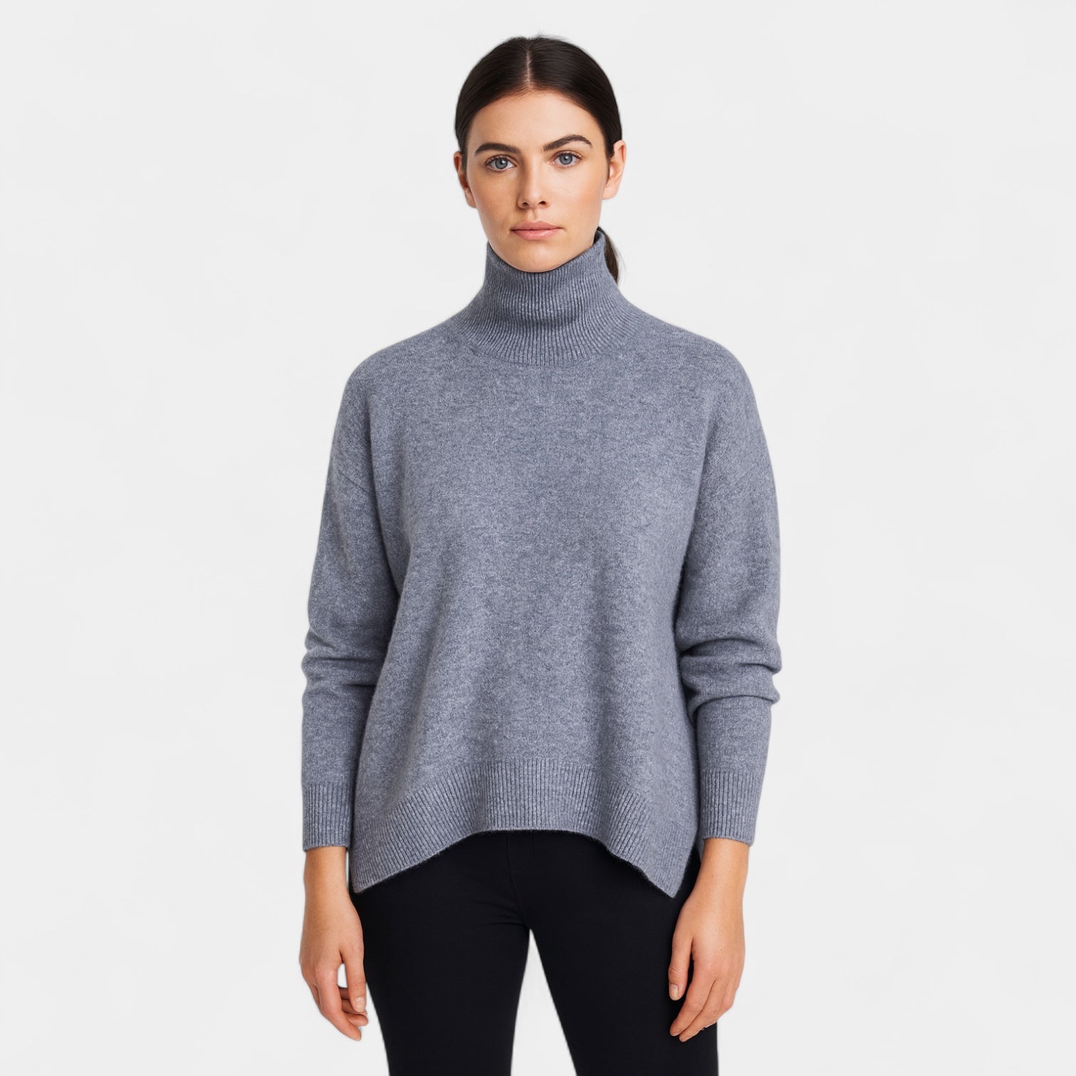 Cendare Women's Cashmere Turtleneck Sweater