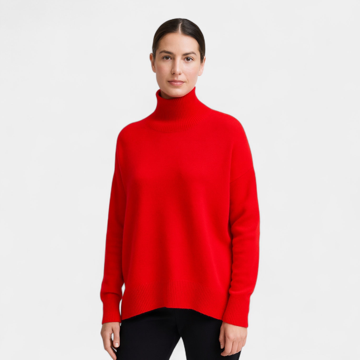 Cendare Women's Cashmere Turtleneck Sweater