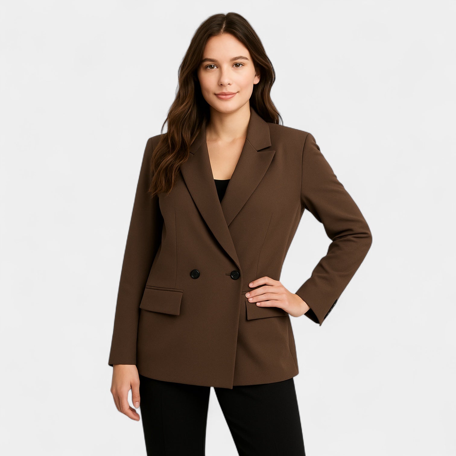 Cendare Women's Double Breasted Blazer