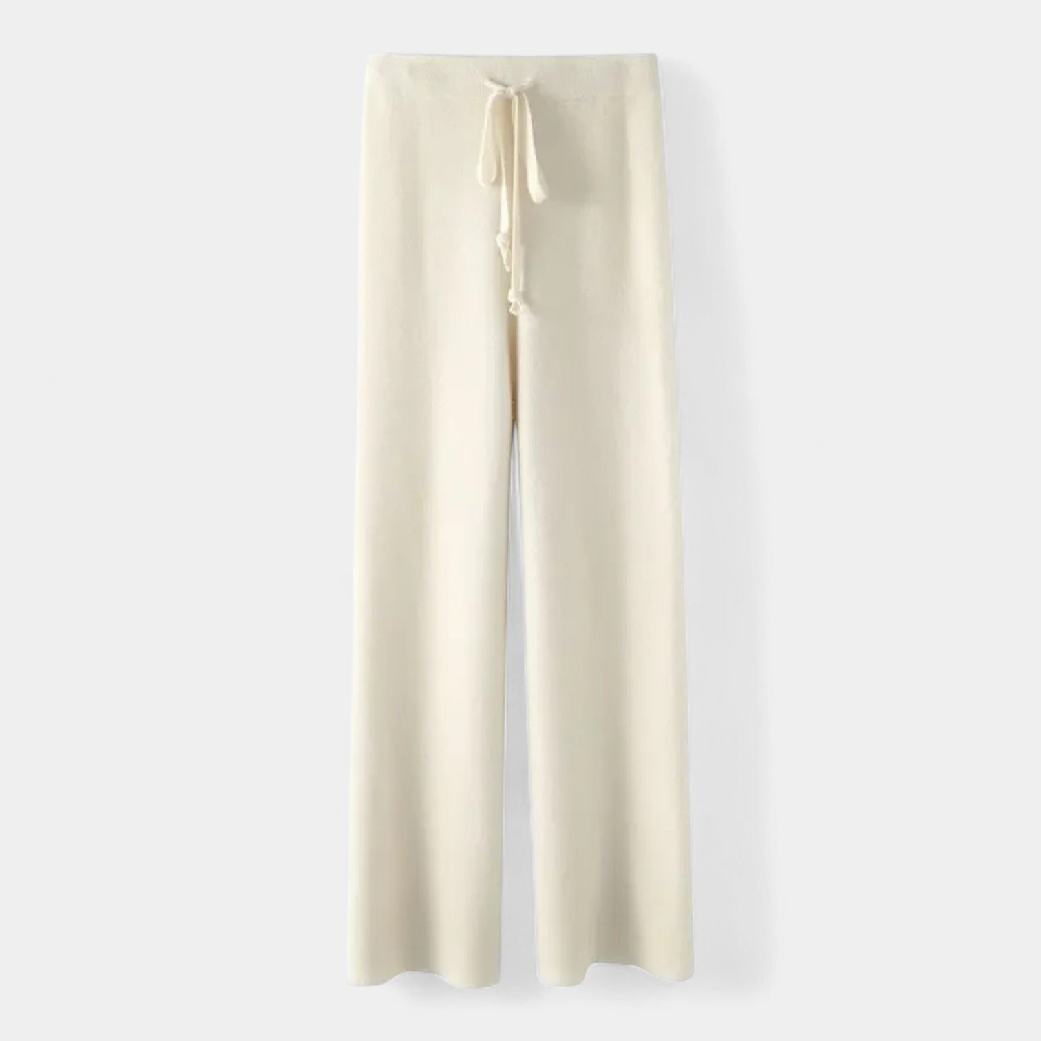 Cendare Women's Soft Knitted Pants - Wide Legged