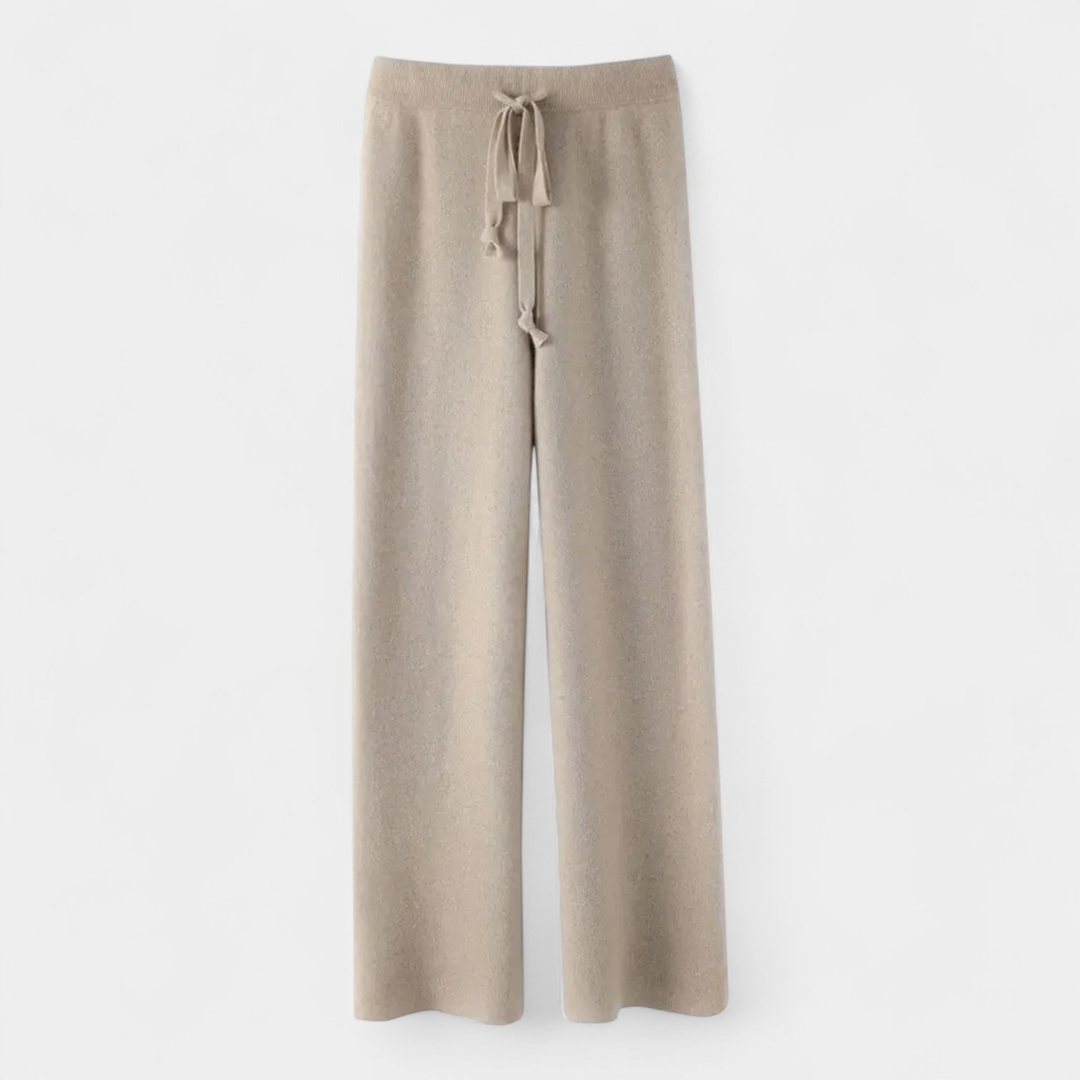 Cendare Women's Soft Knitted Pants - Wide Legged