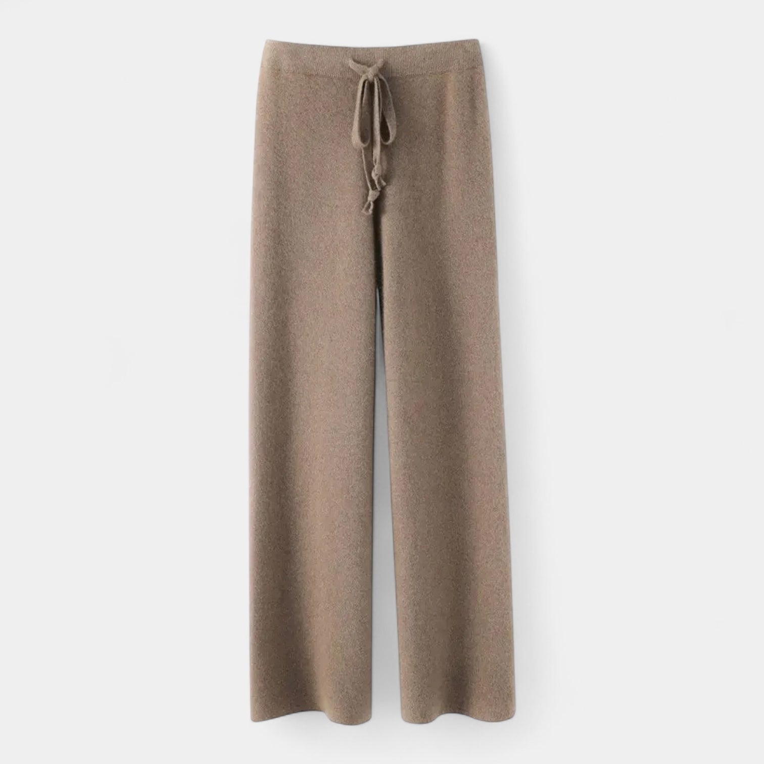 Cendare Women's Soft Knitted Pants - Wide Legged